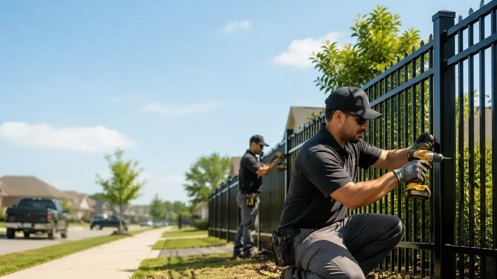 Metal Fence Installation in Pace, MS